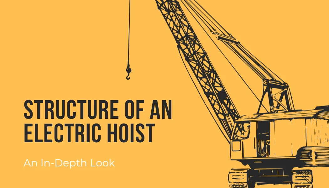 structure of an electric hoist