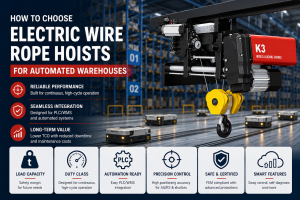 How to Choose Electric Wire Rope Hoists for Automated Warehouses